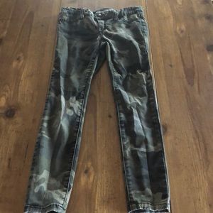 Kids size 6 Joe’s camo denim
